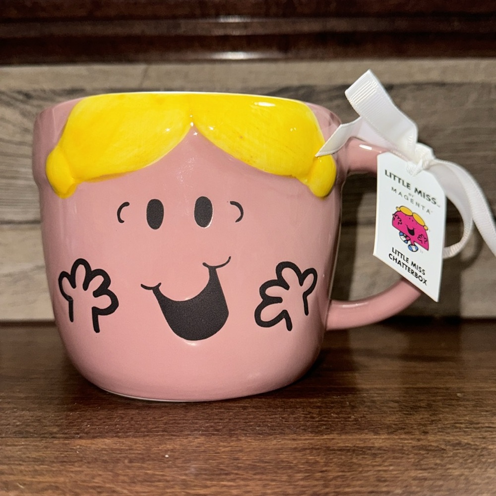 Super Cute 🥰 LITTLE MISS By Magenta LITTLE MISS CHATTERBOX  Mug  -NEW